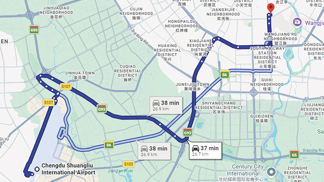 Route 1 Map